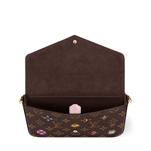 Félicie Pochette GM Bag interior view
