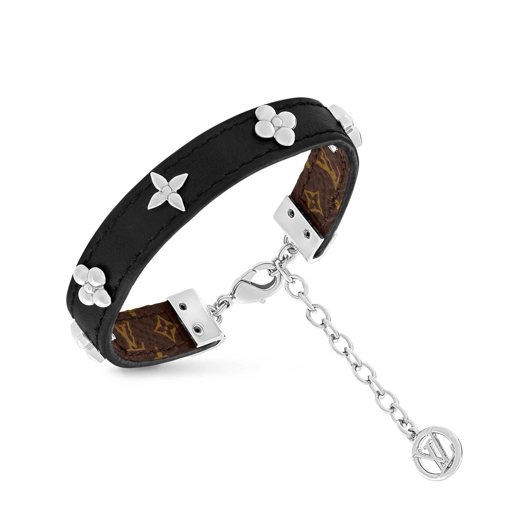 Women - Fleurs Rivets Bracelet  Women Fashion Jewellery Bracelets | LOUIS VUITTON (Product zoom)