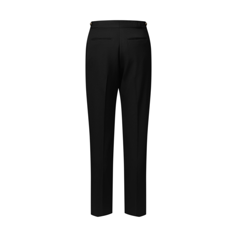 Men - Flock Tuxedo Evening Trousers Men Ready-to-Wear Trousers | LOUIS VUITTON (Product zoom)
