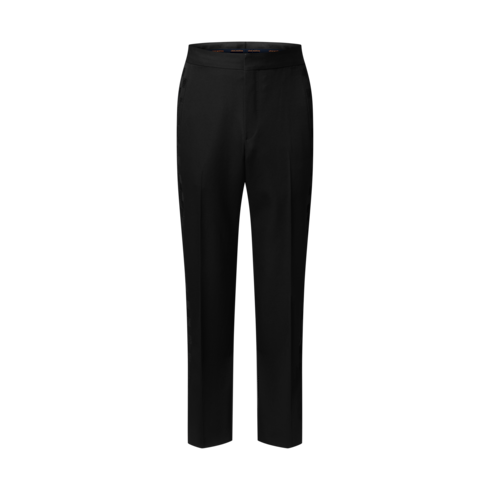 Men - Flock Tuxedo Evening Trousers Men Ready-to-Wear Trousers | LOUIS VUITTON (Product zoom)
