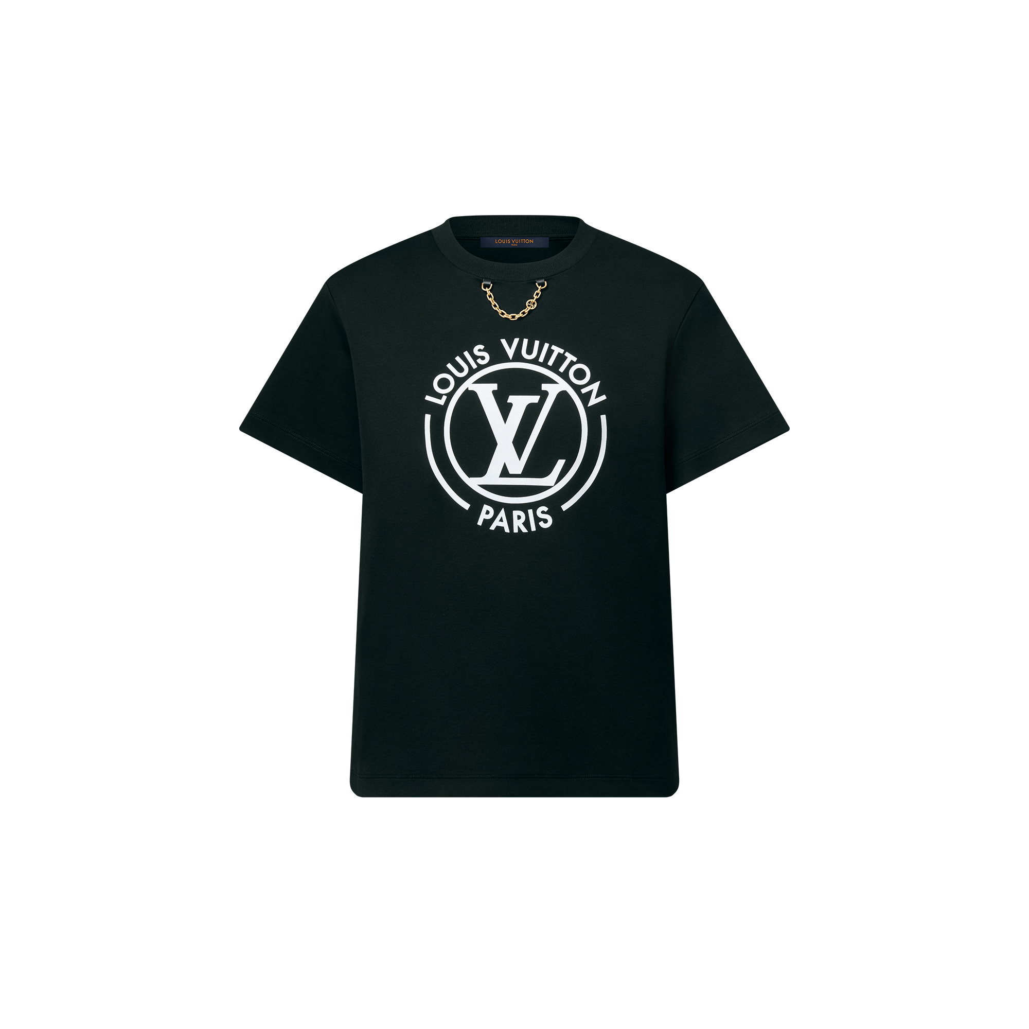 Women - Flocked LV T-Shirt  Women Ready-to-Wear Tops | LOUIS VUITTON (Product zoom)
