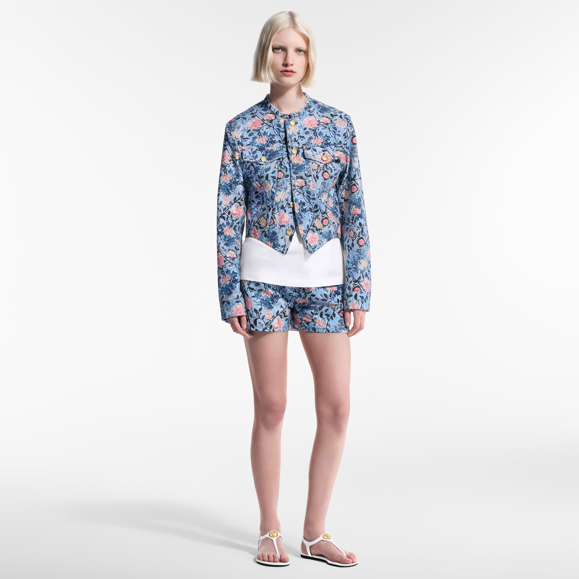 Women - Floral Vine Jacket  Women Ready-to-Wear Coats and Jackets | LOUIS VUITTON (Product zoom)