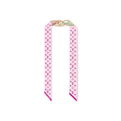 Women - Flower and Straps BB Bandeau S00 Women Accessories Silk Squares and Bandeaux | LOUIS VUITTON (Product zoom)