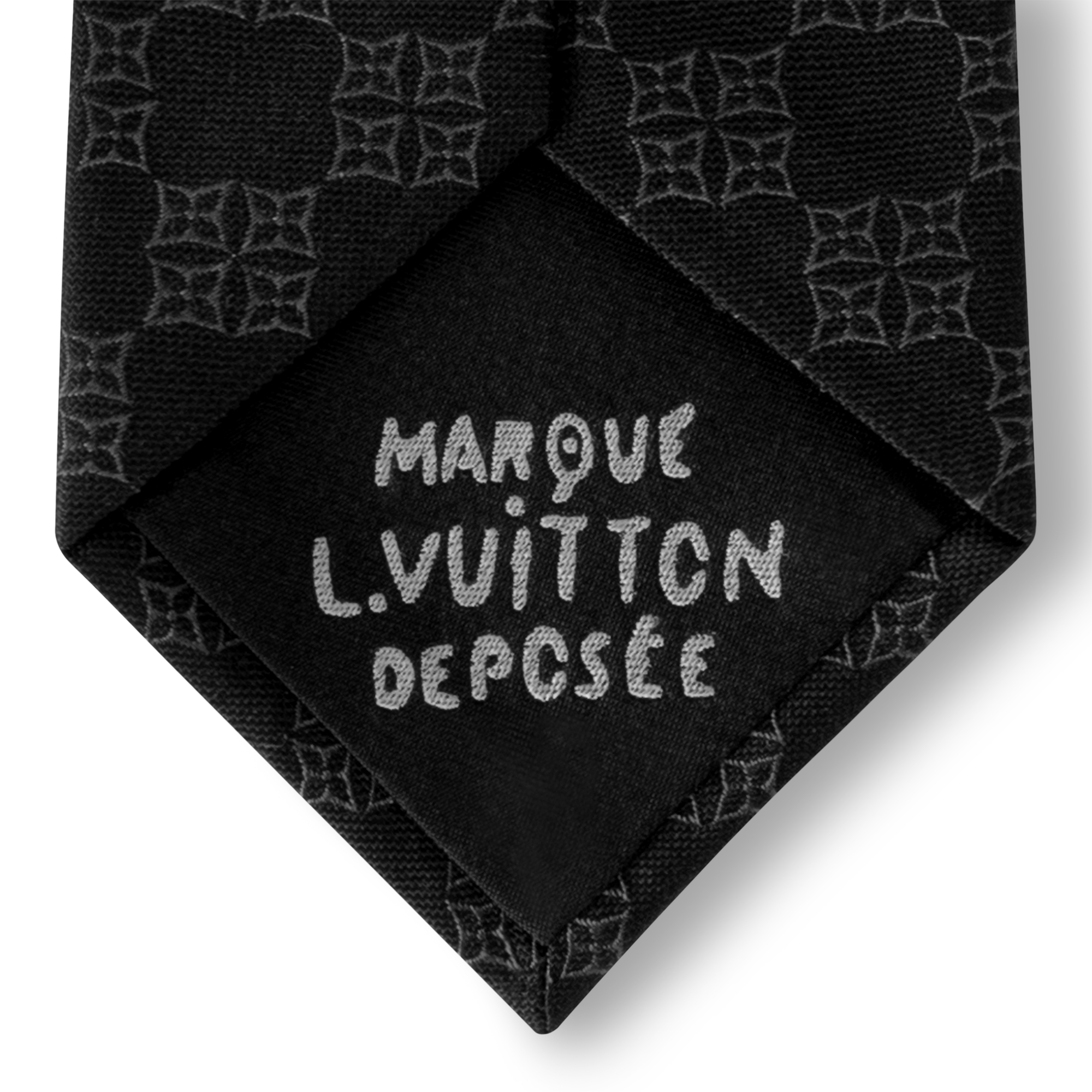 Men - Flower Checks Tie S00 Men Accessories Ties and Pocket Squares | LOUIS VUITTON (Product zoom)