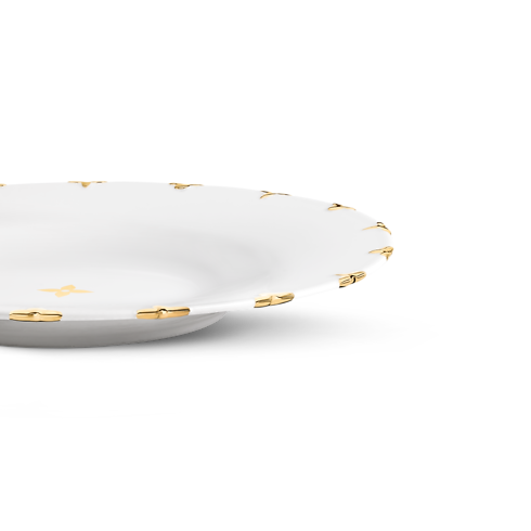 Home, Lifestyle and Library - Flower Crown Set of 2 Dessert Plates Home, Lifestyle and Library Art of Dining } | LOUIS VUITTON (Product zoom)