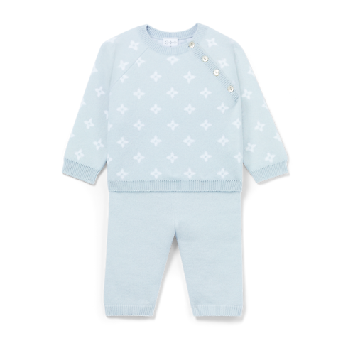 Gifts - Flower Knitted Set S00 Gifts Gifts for Babies } | LOUIS VUITTON (Product zoom)