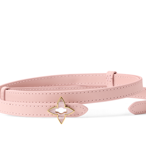 Women - Flower Lock 12MM Belt Women Accessories Belts | LOUIS VUITTON (Product zoom)
