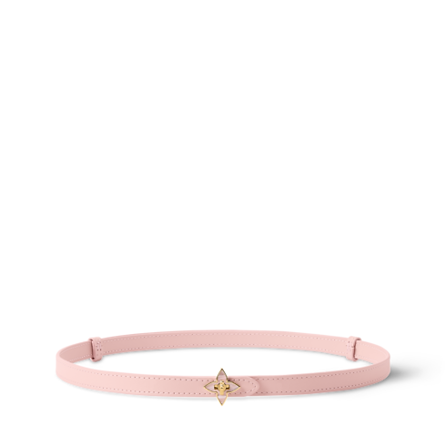 Women - Flower Lock 12MM Belt Women Accessories Belts | LOUIS VUITTON (Product zoom)