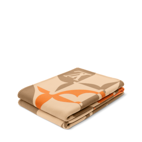 Trunks, Travel and Home - Flower Puzzle Throw 140 x 200 Trunks, Travel and Home Home and Art of Dining Home Textiles | LOUIS VUITTON (Product zoom)