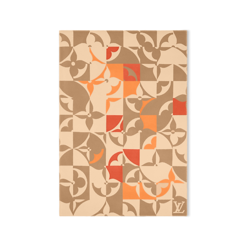 Trunks, Travel and Home - Flower Puzzle Throw 140 x 200 Trunks, Travel and Home Home and Art of Dining Home Textiles | LOUIS VUITTON (Product zoom)