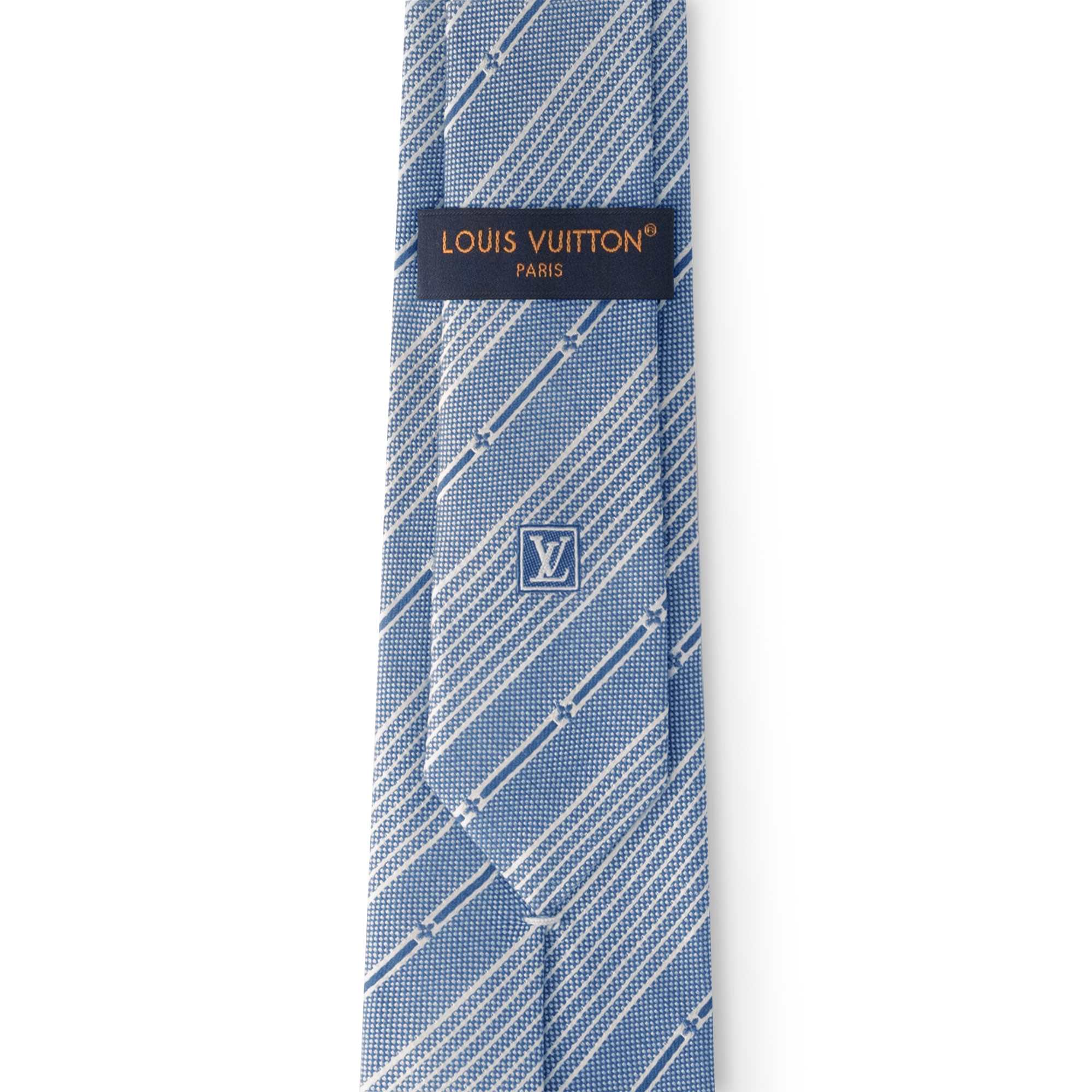 Men - Fresh Stripes Tie S00 Men Accessories Ties and Pocket Squares | LOUIS VUITTON (Product zoom)