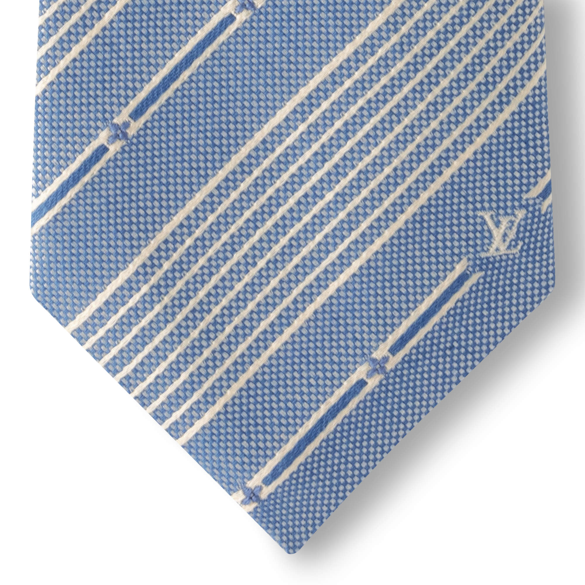 Men - Fresh Stripes Tie S00 Men Accessories Ties and Pocket Squares | LOUIS VUITTON (Product zoom)