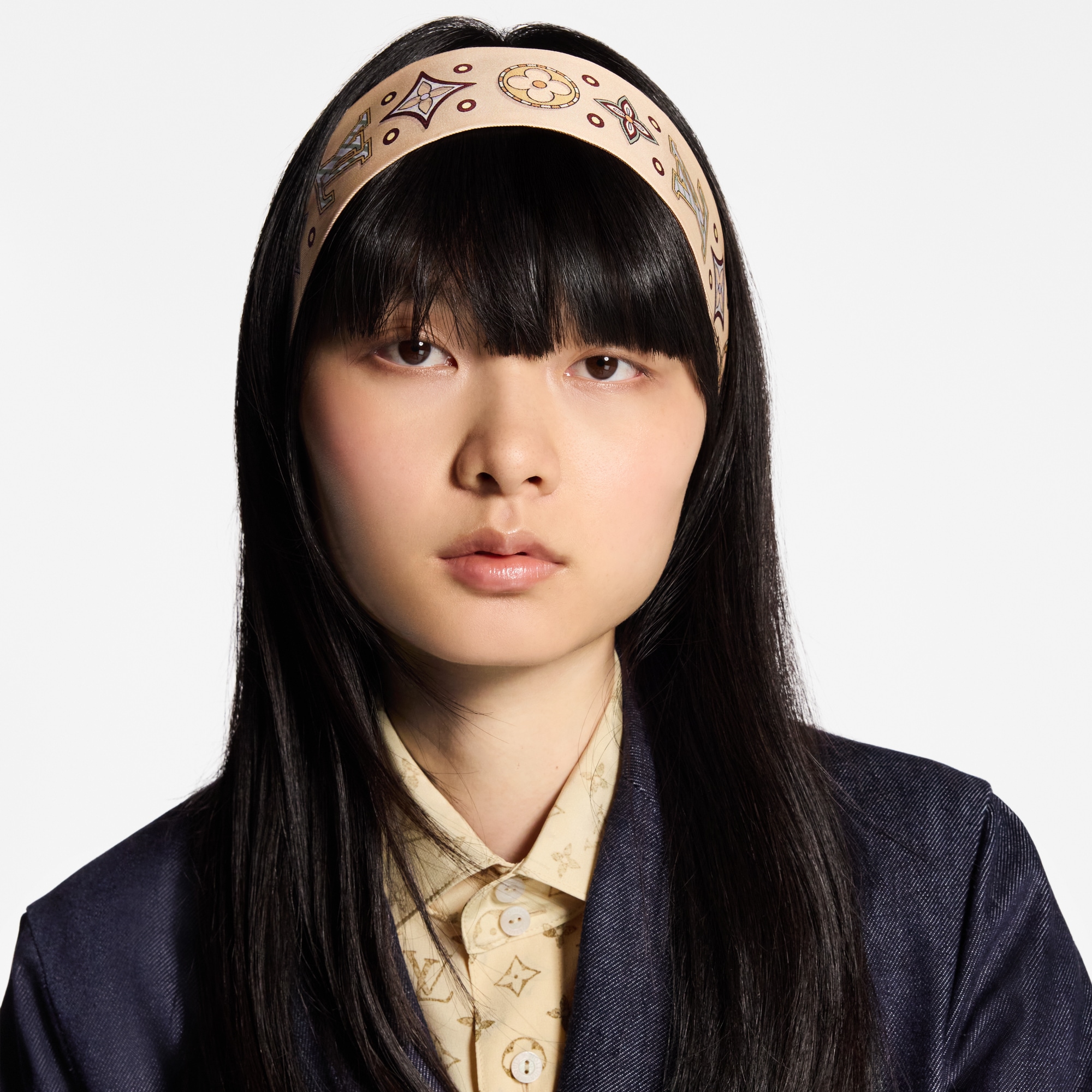 Women - From The Cloud BB Bandeau S00 Women Accessories Silk Squares and Bandeaux | LOUIS VUITTON (Product zoom)