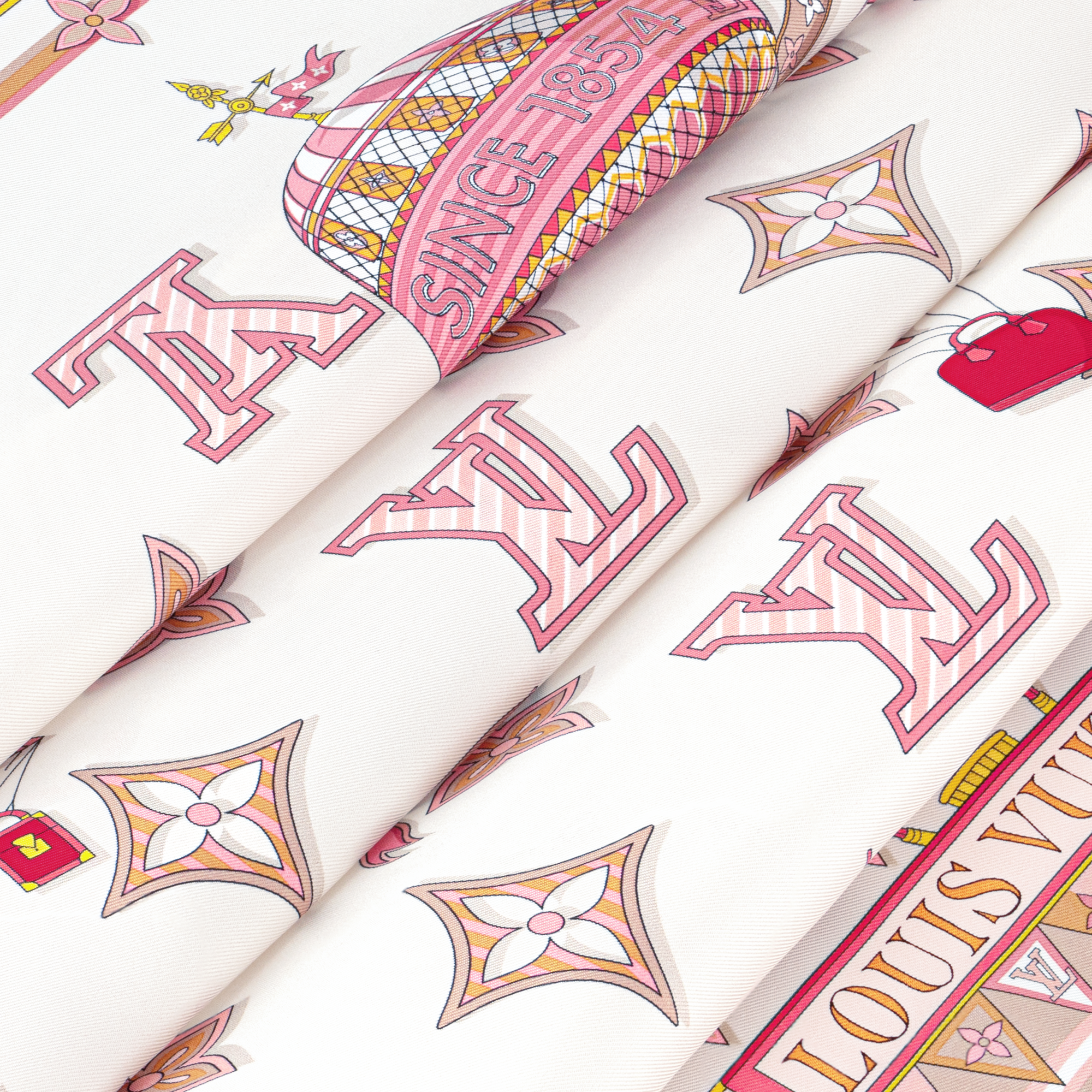 Women - From The Cloud Square 70 S00 Women Accessories Silk Squares and Bandeaux | LOUIS VUITTON (Product zoom)