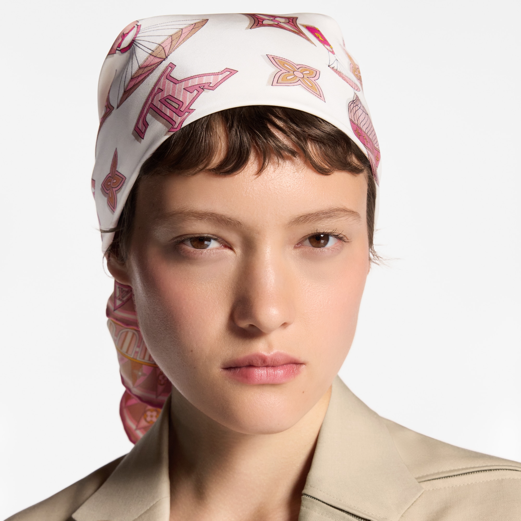 Women - From The Cloud Square 70 S00 Women Accessories Silk Squares and Bandeaux | LOUIS VUITTON (Product zoom)