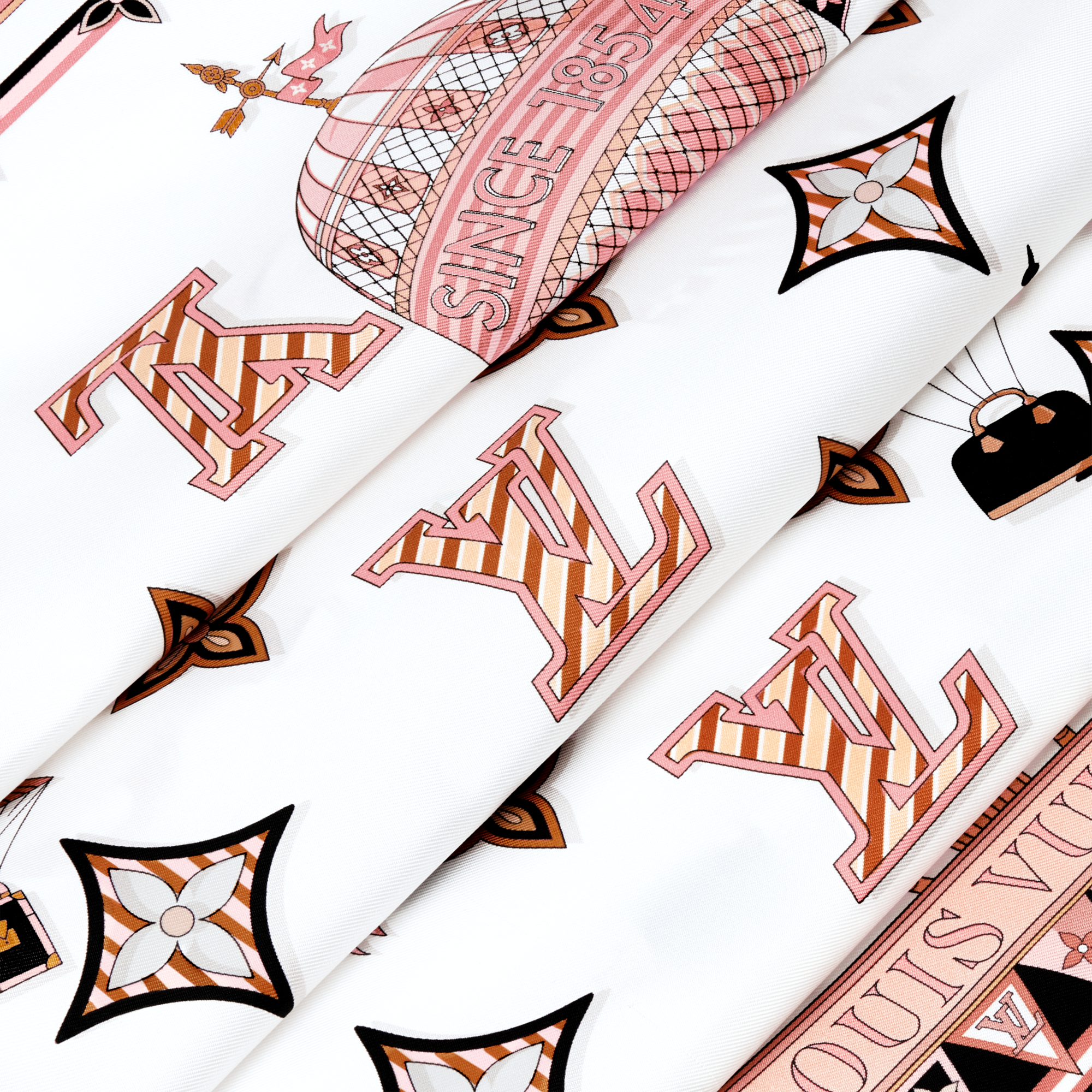 Women - From The Cloud Square 70 S00 Women Accessories Silk Squares and Bandeaux | LOUIS VUITTON (Product zoom)