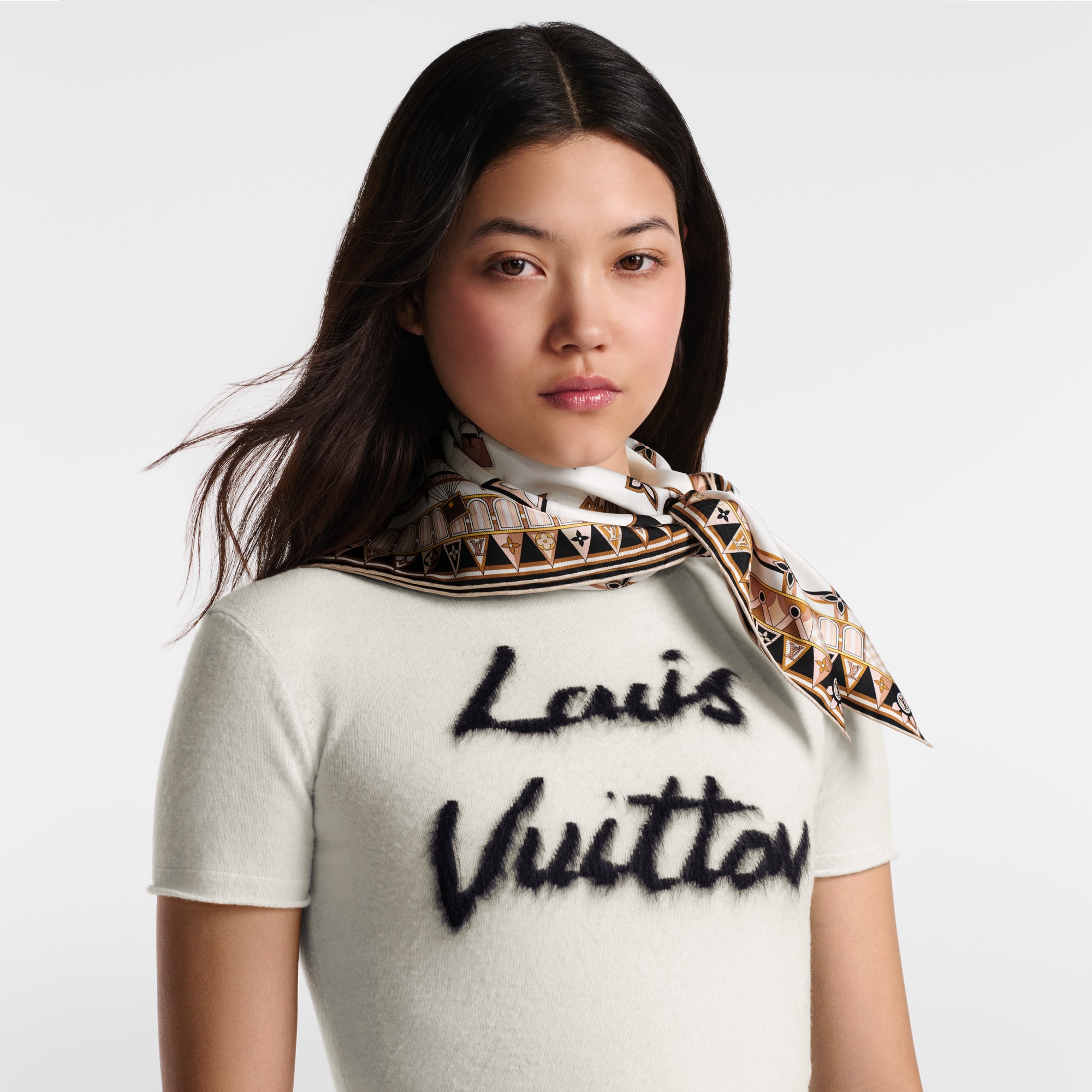 Women - From The Cloud Square 70 S00 Women Accessories Silk Squares and Bandeaux | LOUIS VUITTON (Product zoom)