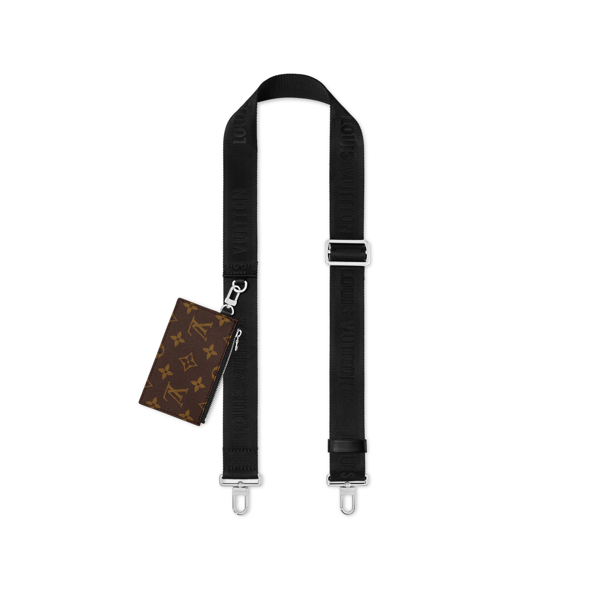 Men - Gaston Wearable Wallet Monogram Macassar Canvas Men Wallets and Small Leather Goods Mini Bags | LOUIS VUITTON (Product zoom)