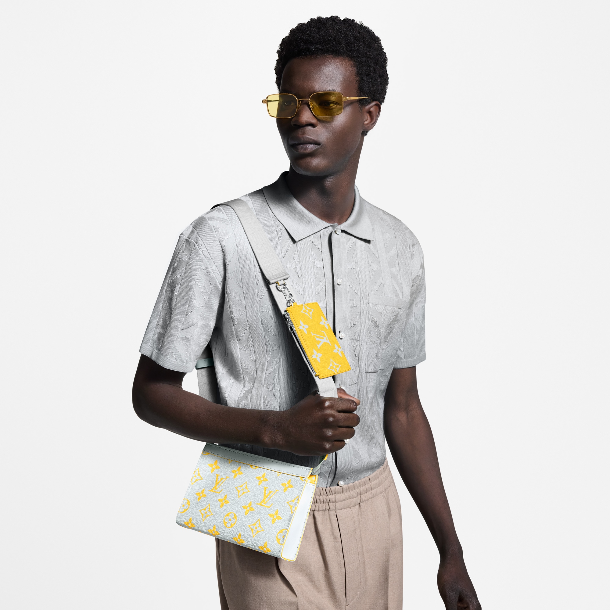 Men - Gaston Wearable Wallet Monogram Other Men Wallets and Small Leather Goods Mini Bags | LOUIS VUITTON (Product zoom)