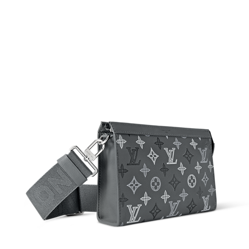Men - Gaston Wearable Wallet Monogram Shadow Men Bags All Bags | LOUIS VUITTON (Product zoom)