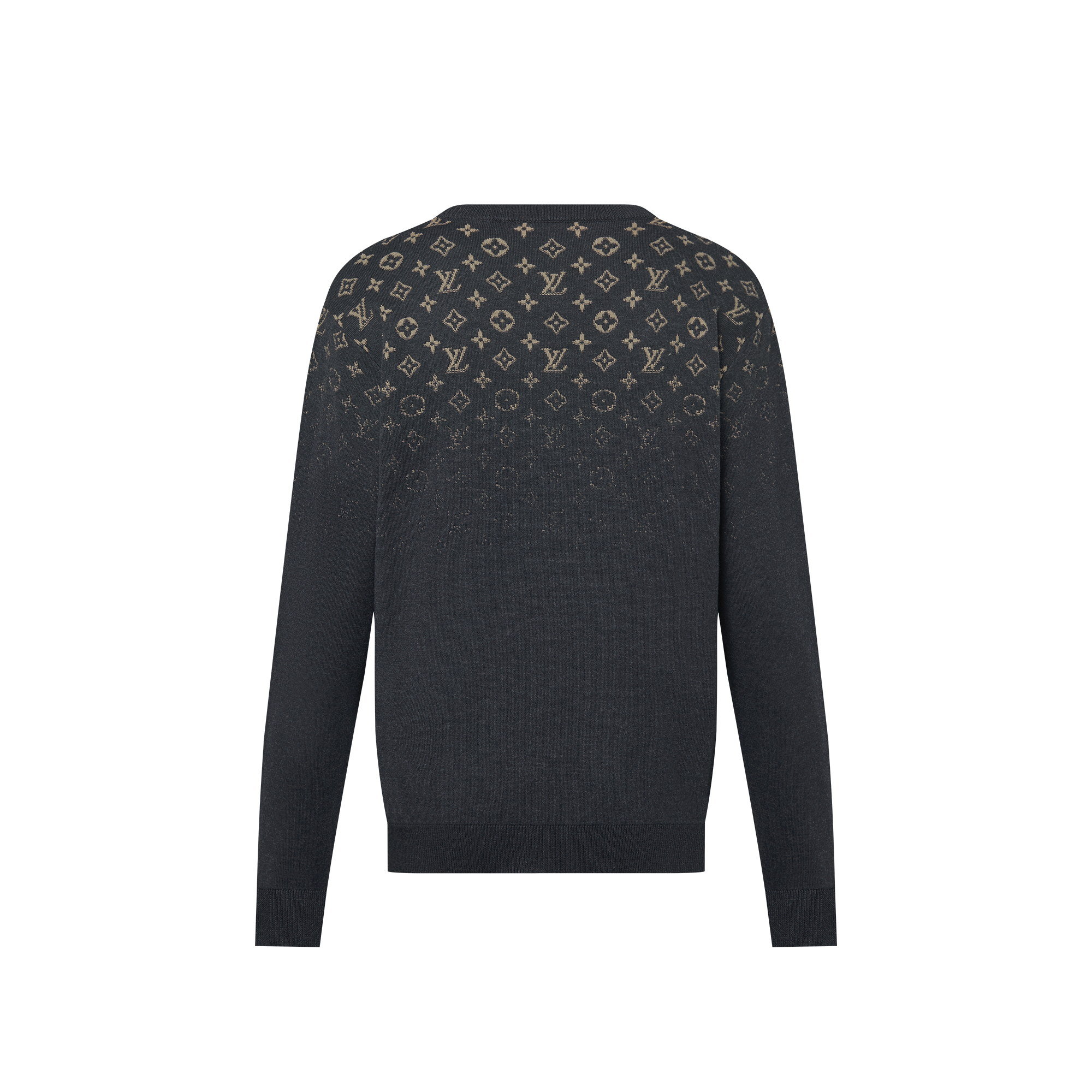 Men - Gradient Cotton Crewneck  Men Ready-to-Wear All Ready-to-Wear | LOUIS VUITTON (Product zoom)