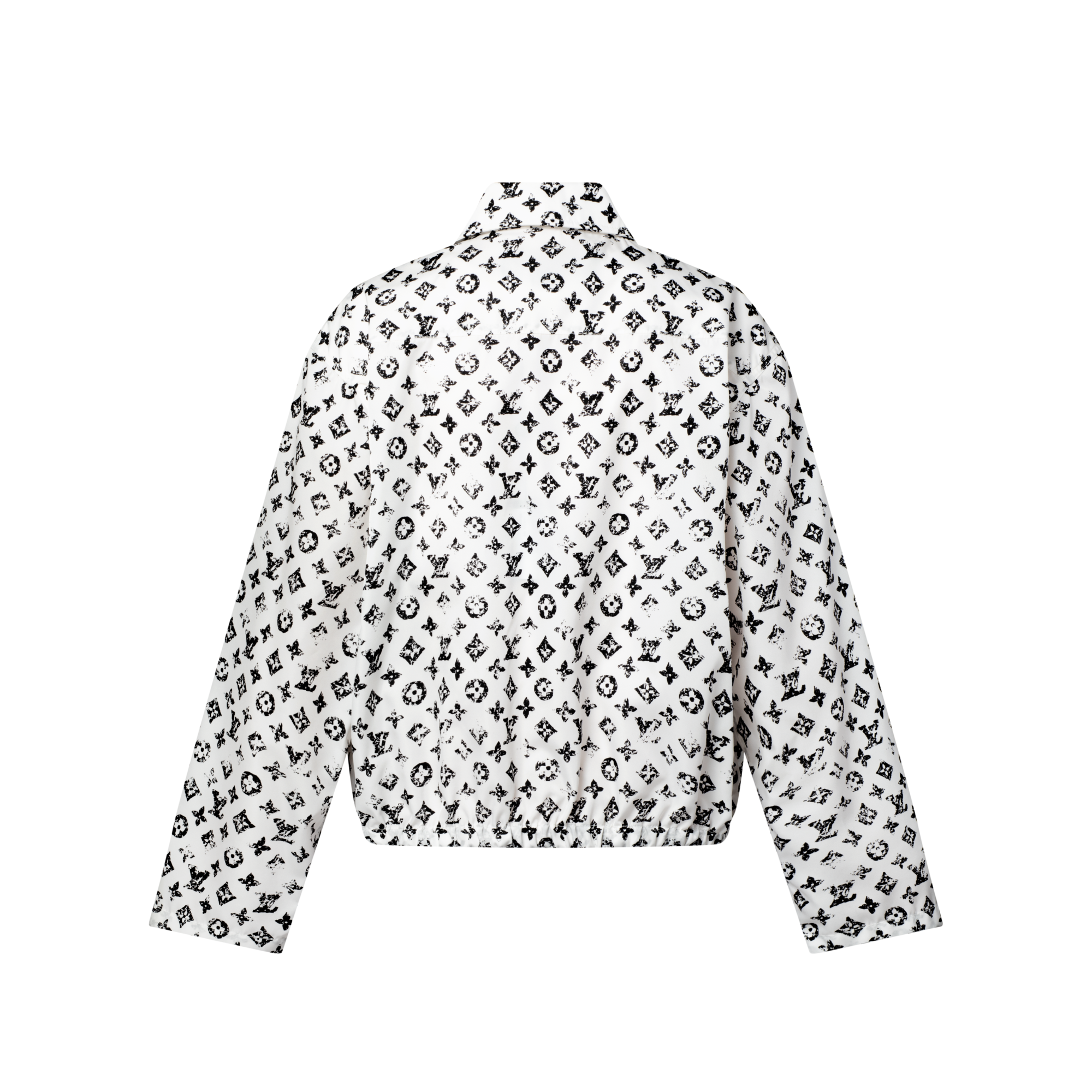 Women - Graphic Monogram Zip-Up Jacket  Women Ready-to-Wear Coats and Jackets | LOUIS VUITTON (Product zoom)