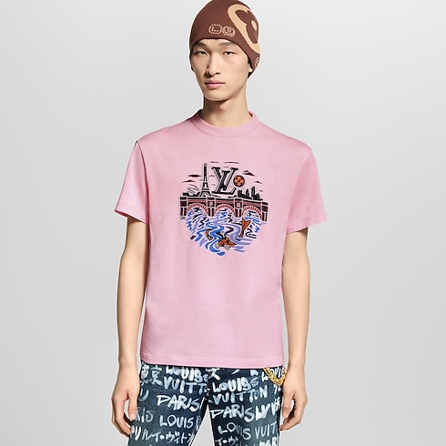 Men - Graphic T-Shirt Men Ready-to-Wear T-Shirts and Polos | LOUIS VUITTON (Product zoom)