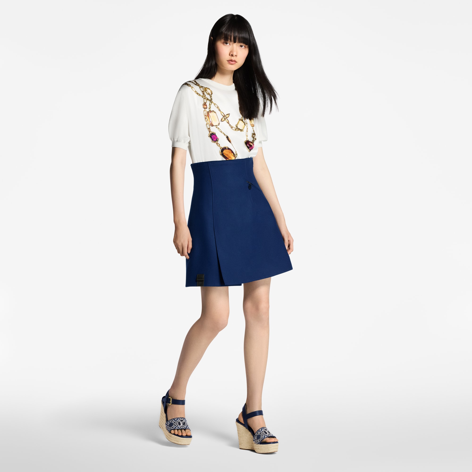 Women - Helios Wedge Espadrilles  Women Shoes Sandals and Espadrilles | LOUIS VUITTON (Product zoom)