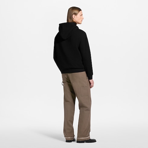 Men - Hoodie With Signature Details Men Ready-to-Wear All Ready-to-Wear | LOUIS VUITTON (Product zoom)
