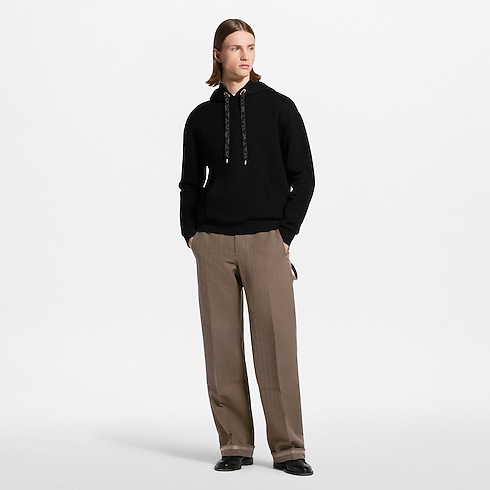 Men - Hoodie With Signature Details Men Ready-to-Wear All Ready-to-Wear | LOUIS VUITTON (Product zoom)