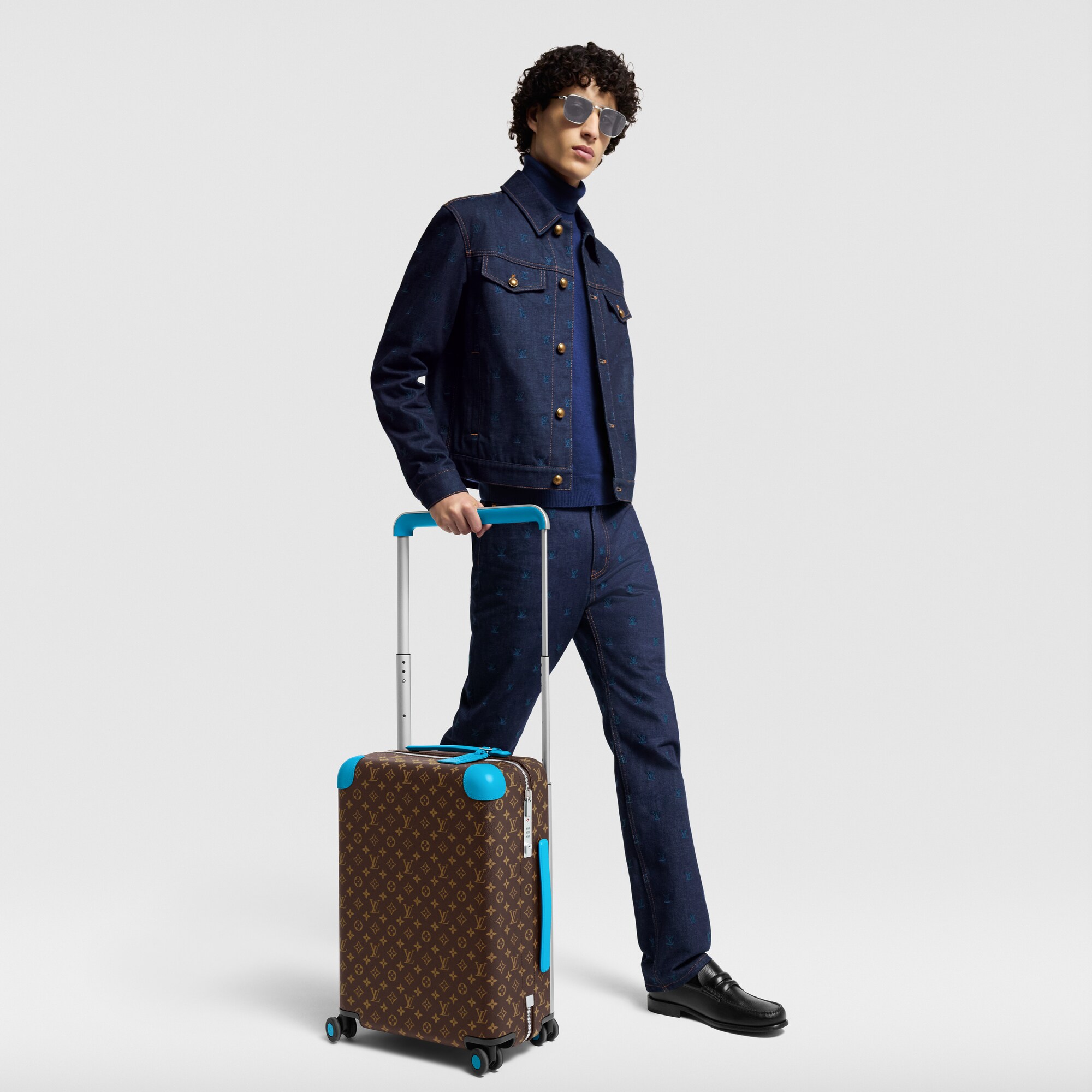 Men - Horizon 55 Suitcase G73 Men Travel Rolling Luggage | LOUIS VUITTON (Product zoom)