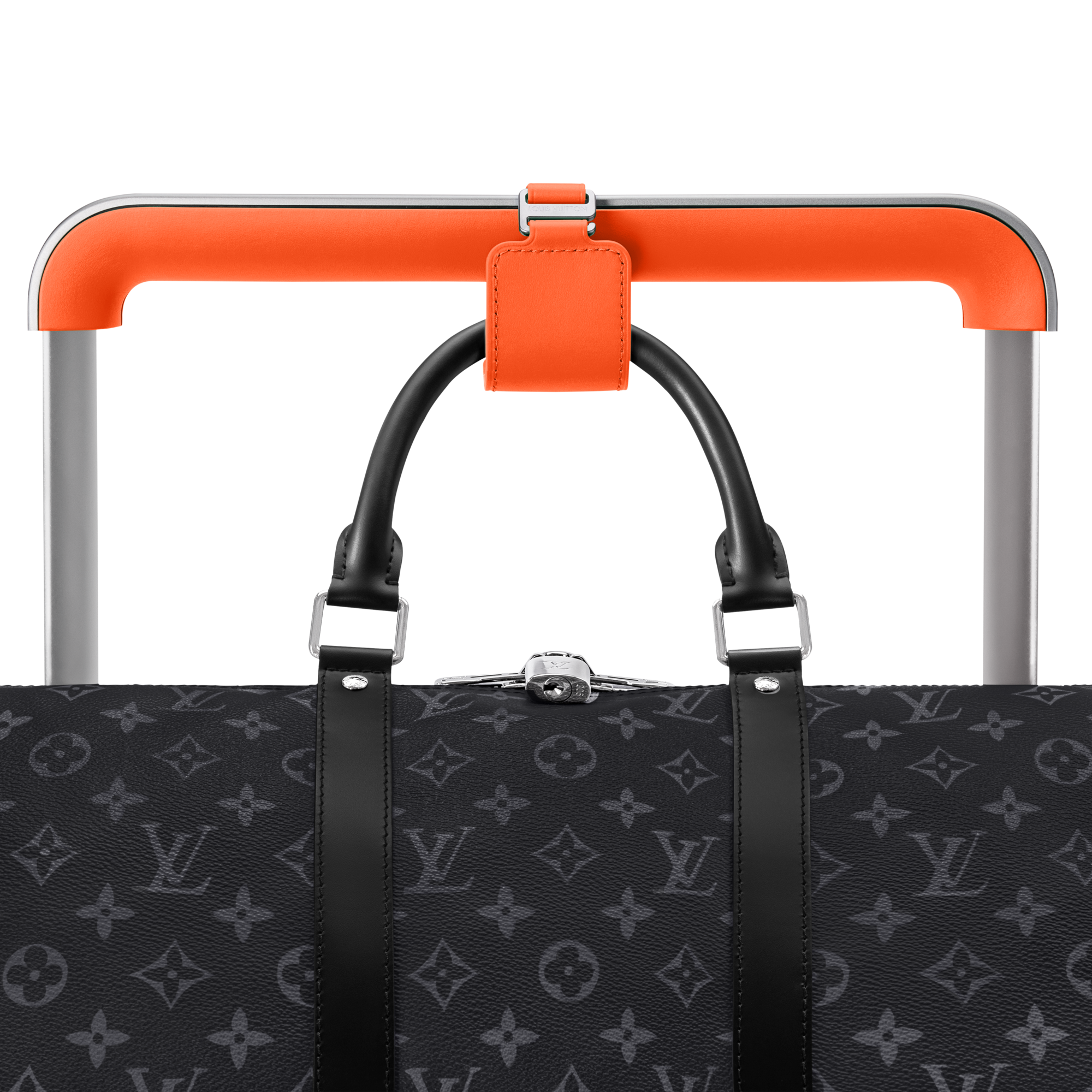 Men - Horizon 55 Suitcase Monogram Eclipse Canvas Men Travel Rolling Luggage | LOUIS VUITTON (Product zoom)