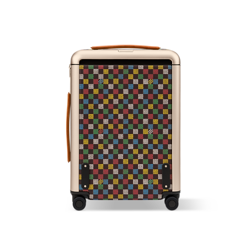 Men - Horizon 55 Suitcase Damier Ebene Canvas Men Travel Rolling Luggage | LOUIS VUITTON (Product zoom)