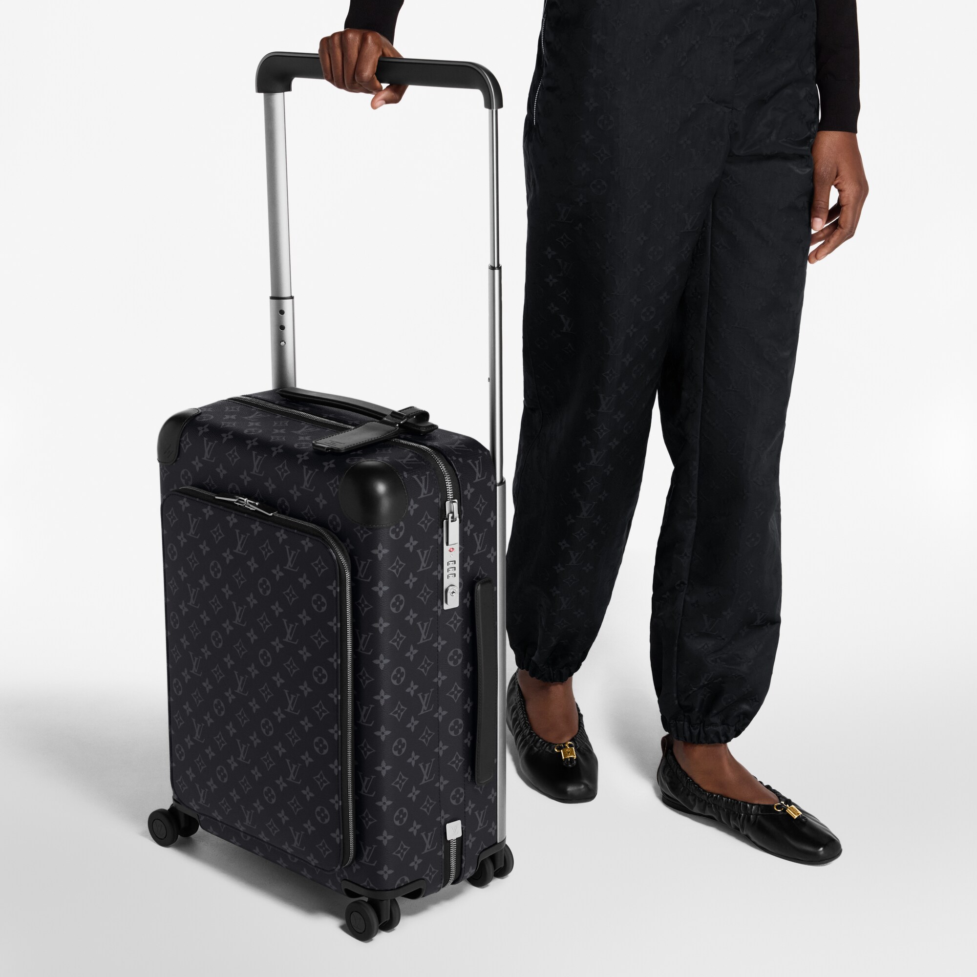 Men - Horizon Business Suitcase Monogram Eclipse Canvas Men Travel Rolling Luggage | LOUIS VUITTON (Product zoom)