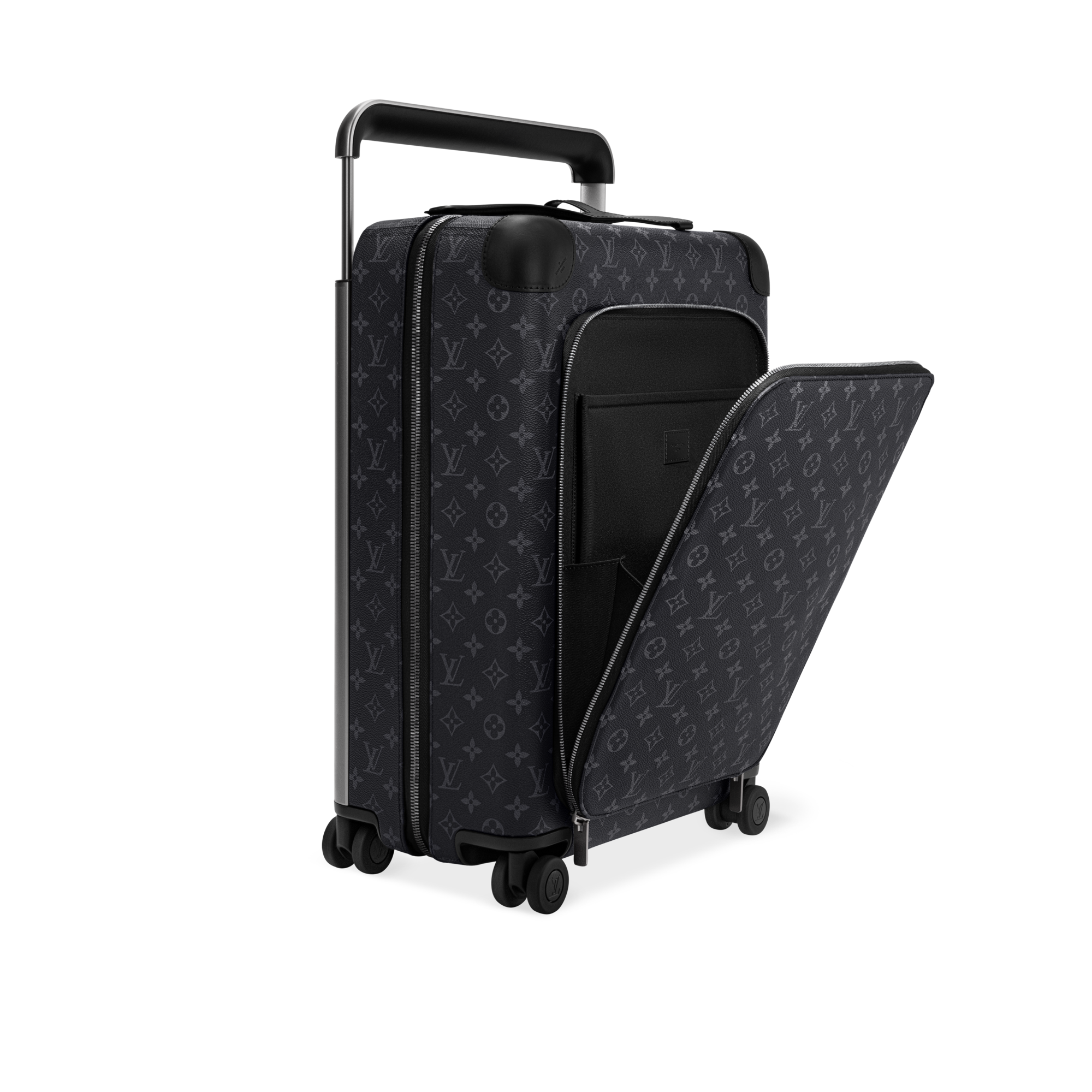 Men - Horizon Business Suitcase Monogram Eclipse Canvas Men Travel Rolling Luggage | LOUIS VUITTON (Product zoom)