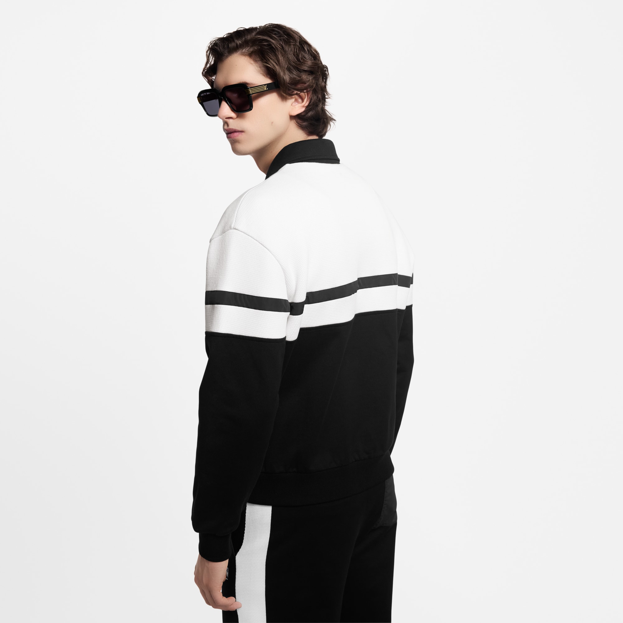 Men - Hybrid Jersey Blouson  Men Ready-to-Wear All Ready-to-Wear | LOUIS VUITTON (Product zoom)