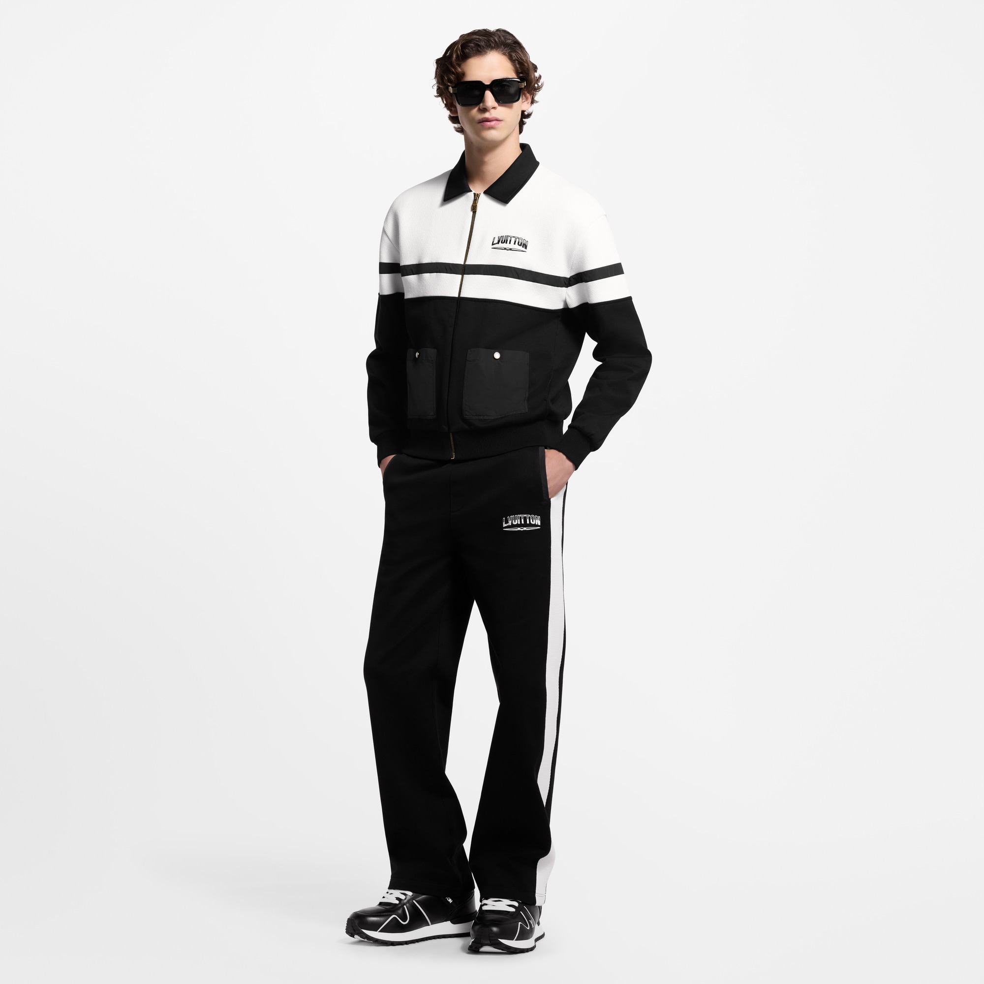Men - Hybrid Jersey Blouson  Men Ready-to-Wear All Ready-to-Wear | LOUIS VUITTON (Product zoom)