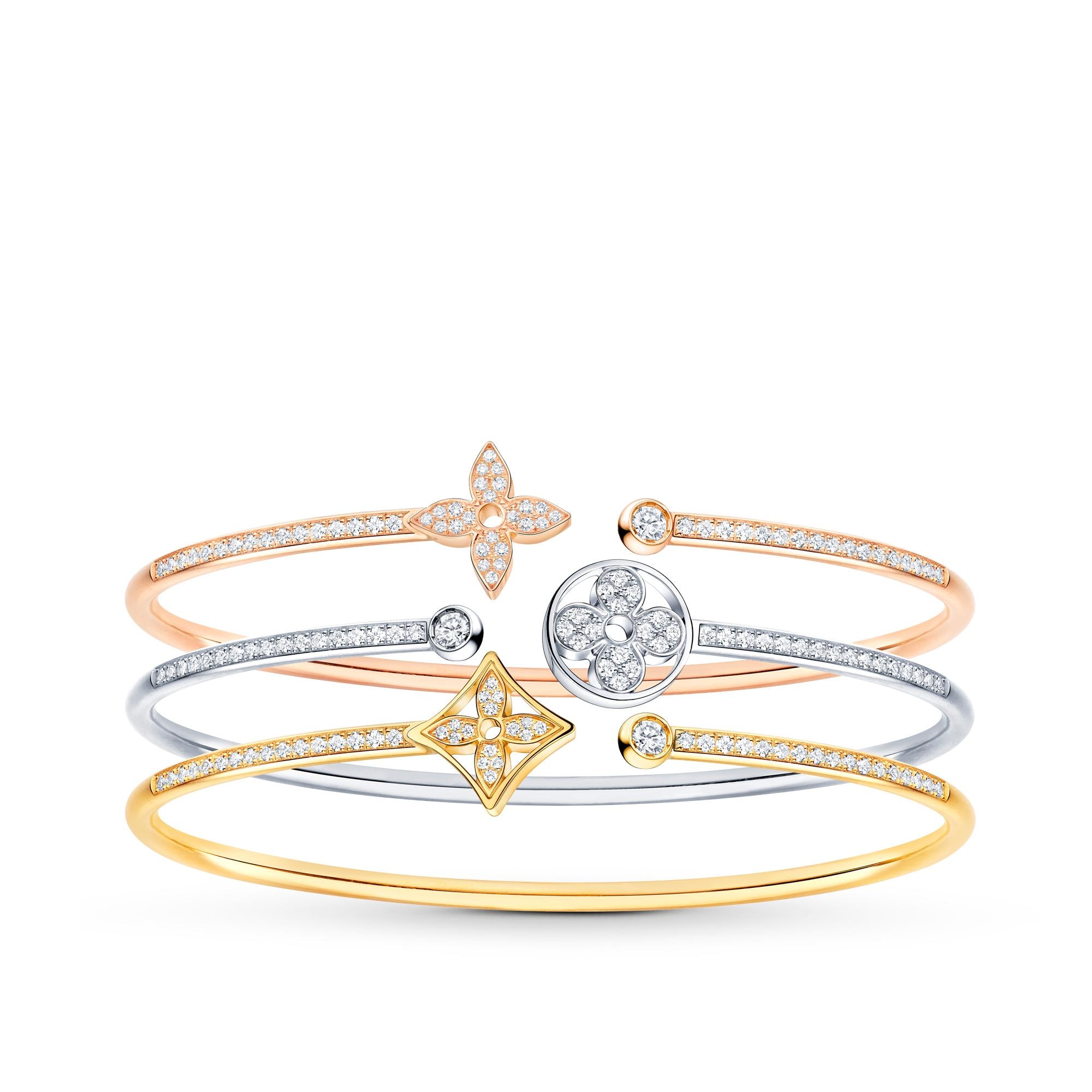 Jewellery - Idylle Blossom Twist Bracelet  Jewellery Categories All Fine Jewellery | LOUIS VUITTON (Product zoom)