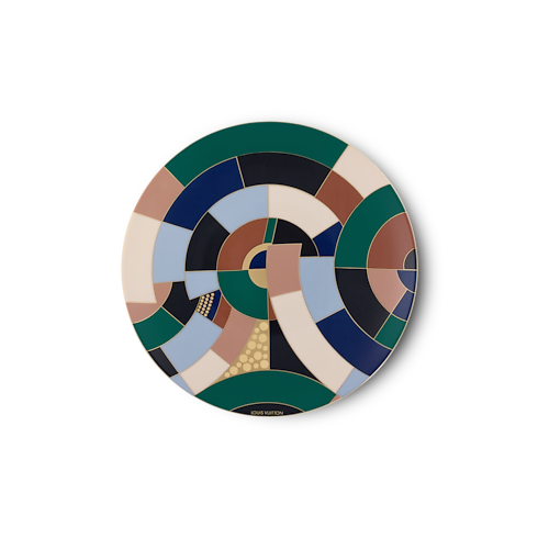 Trunks, Travel and Home - Illusion Set of 2 Dessert Plates Trunks, Travel and Home Home and Art of Dining Art of Dining | LOUIS VUITTON (Product zoom)