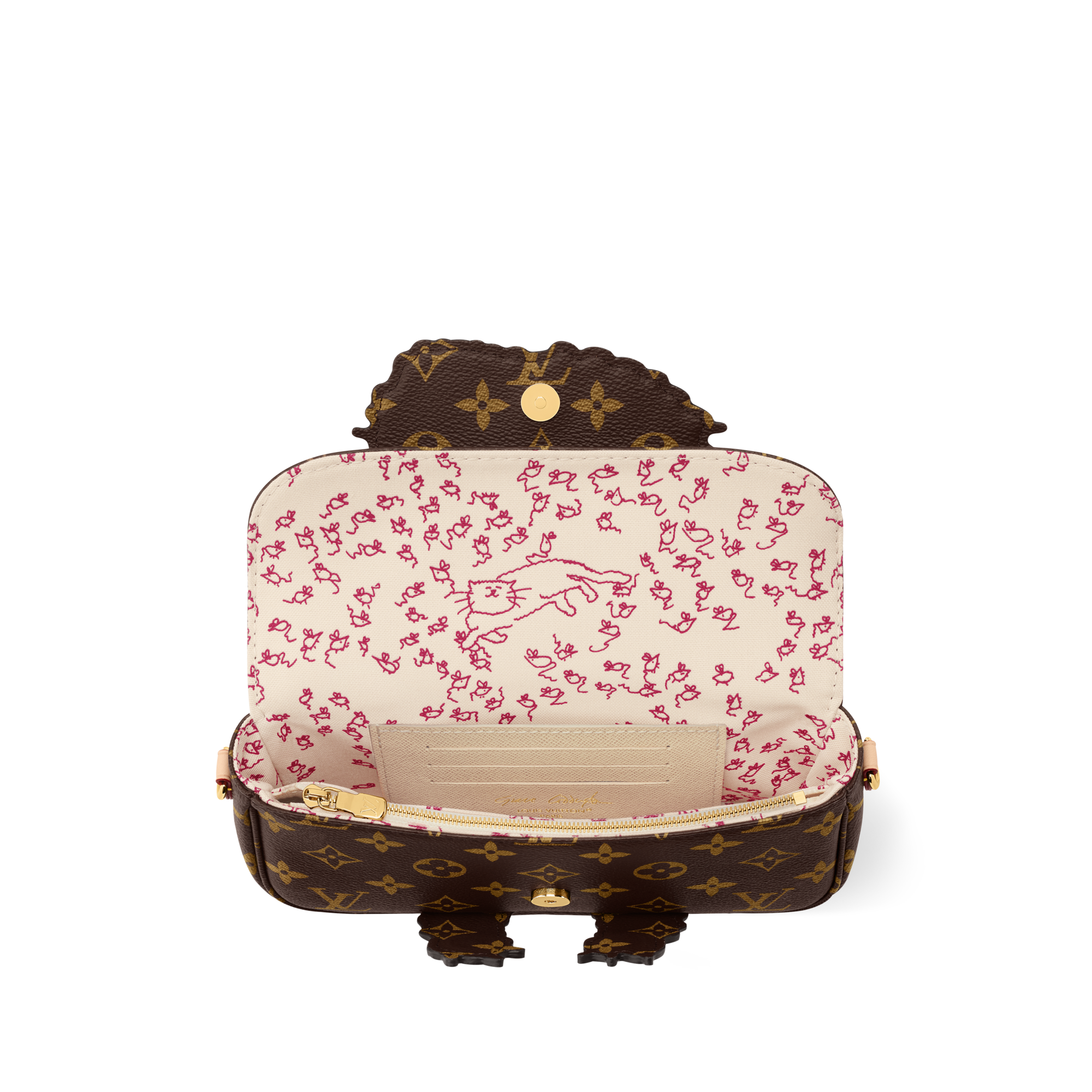 Women - Ivy Wallet On Chain Monogram Canvas Women Wallets and Small Leather Goods Wallets on Chain and Mini Bags | LOUIS VUITTON (Product zoom)