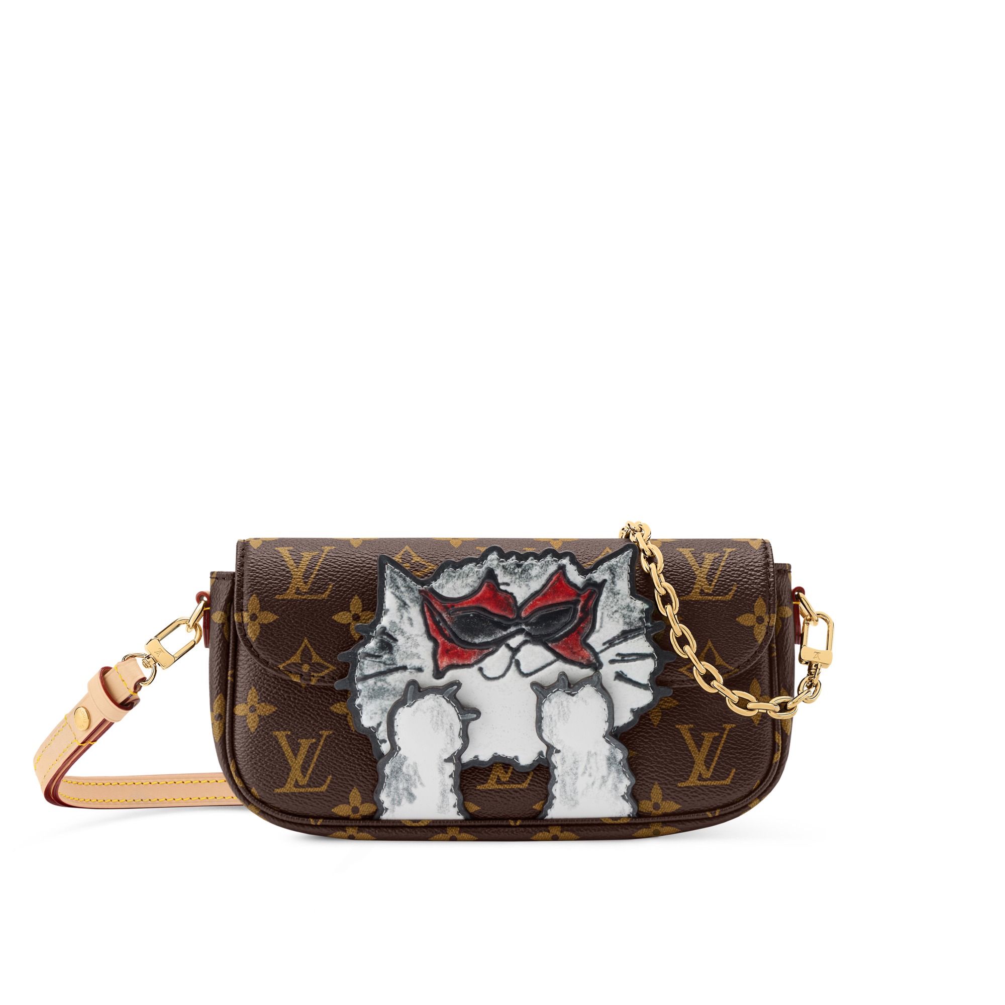 Women - Ivy Wallet On Chain Monogram Canvas Women Wallets and Small Leather Goods Wallets on Chain and Mini Bags | LOUIS VUITTON (Product zoom)