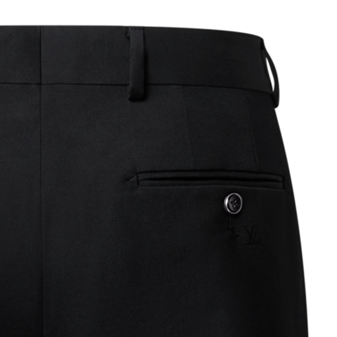 Men - Jacquard Gaston Trousers Men Ready-to-Wear All Ready-to-Wear | LOUIS VUITTON (Product zoom)