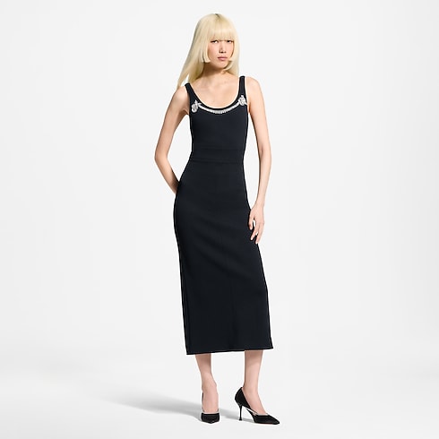 Women - Jewel Neck Tank Dress Women Ready-to-Wear Dresses | LOUIS VUITTON (Product zoom)