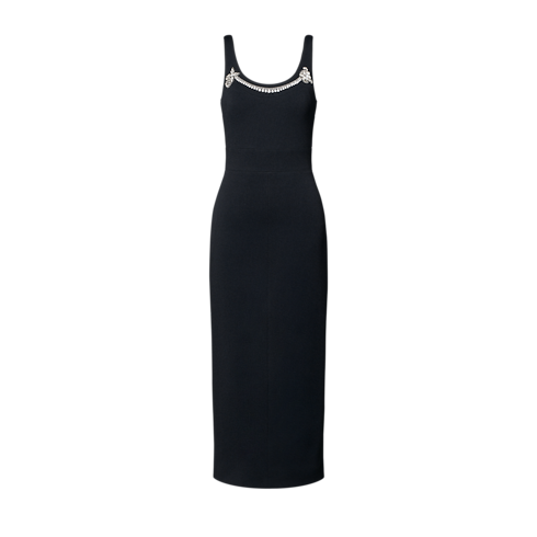 Women - Jewel Neck Tank Dress Women Ready-to-Wear Dresses | LOUIS VUITTON (Product zoom)