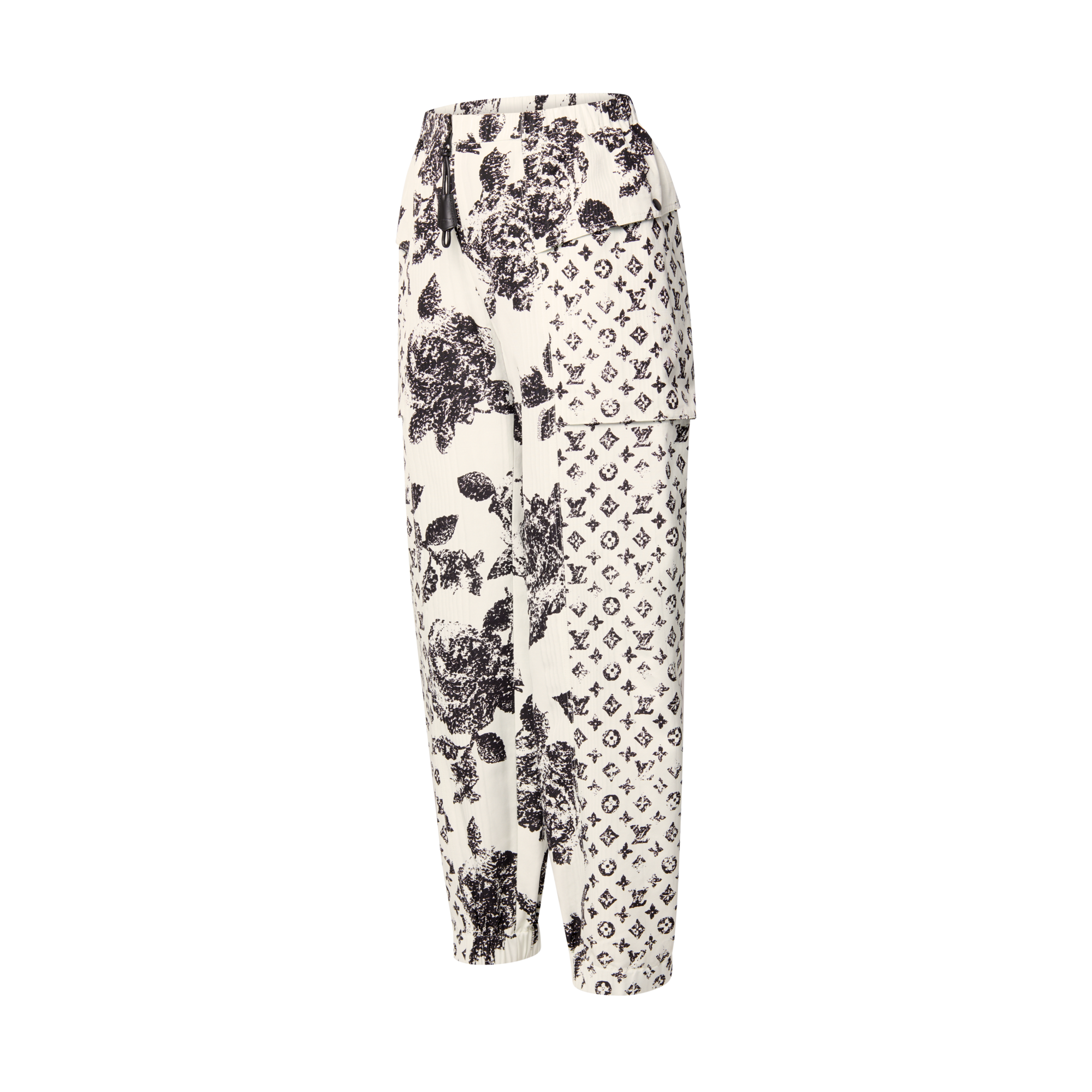 Women - Jogging Pants W/ Side Panels  Women Ready-to-Wear Trousers | LOUIS VUITTON (Product zoom)