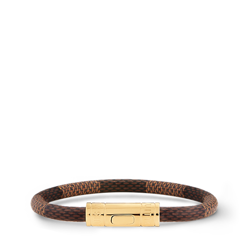 Women - Keep It Bracelet Damier Ebene Canvas Women Fashion Jewellery Bracelets | LOUIS VUITTON (Product zoom)