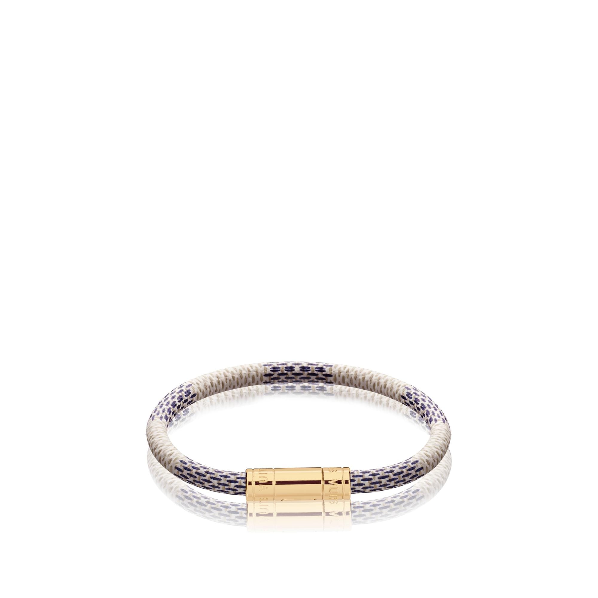 louis vuitton leather bracelet