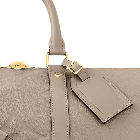 New - Keepall 45 BA Bag Monogram Empreinte Leather New Ramadan Ramadan Selection for Her | LOUIS VUITTON (Product zoom)