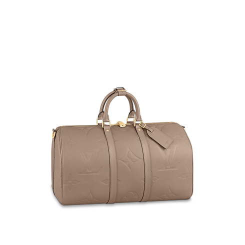 New - Keepall 45 BA Bag Monogram Empreinte Leather New Ramadan Ramadan Selection for Her | LOUIS VUITTON (Product zoom)