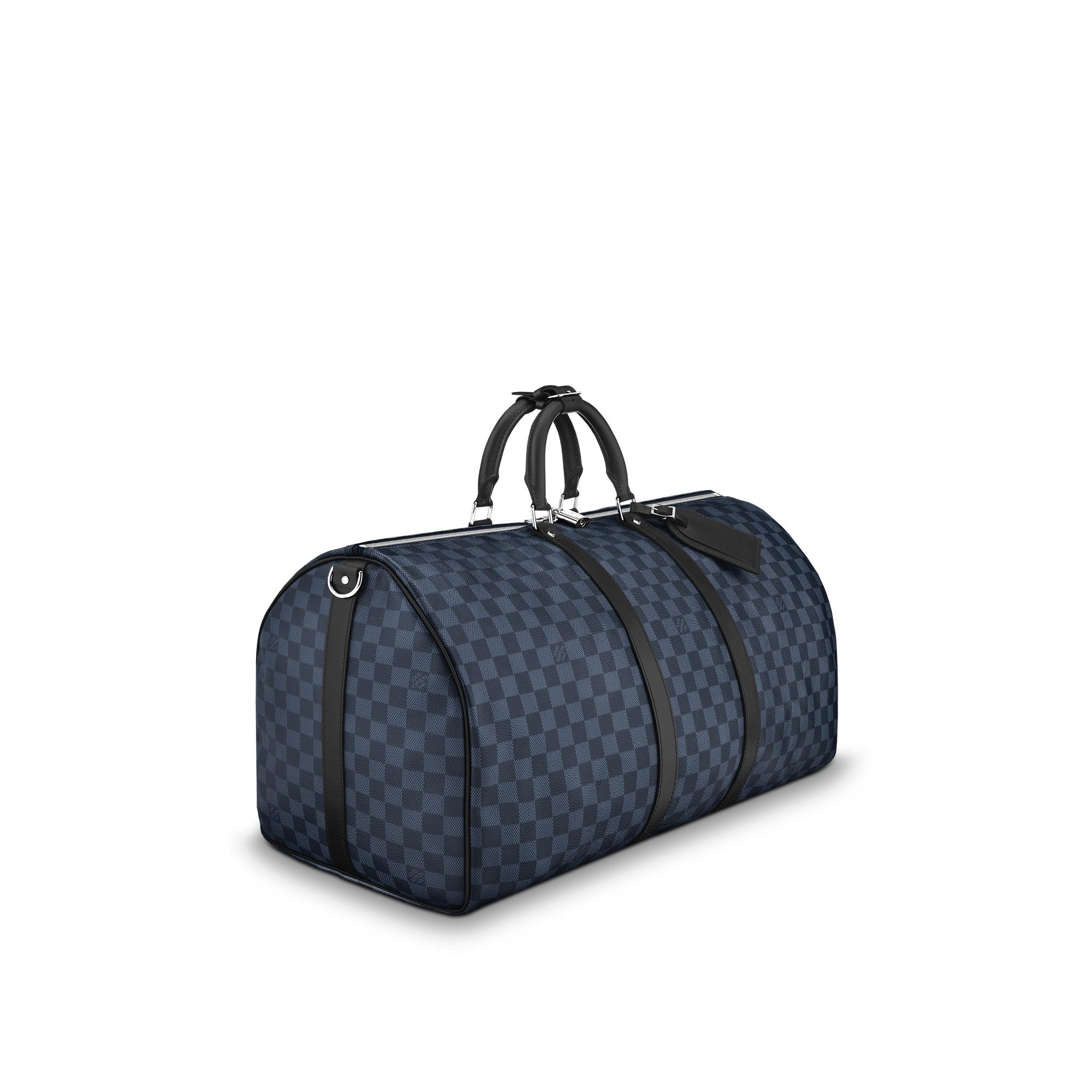 louis vuitton keepall 55 cobalt